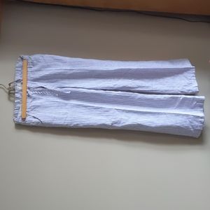 NWT Cotton Blue/Wh pants
